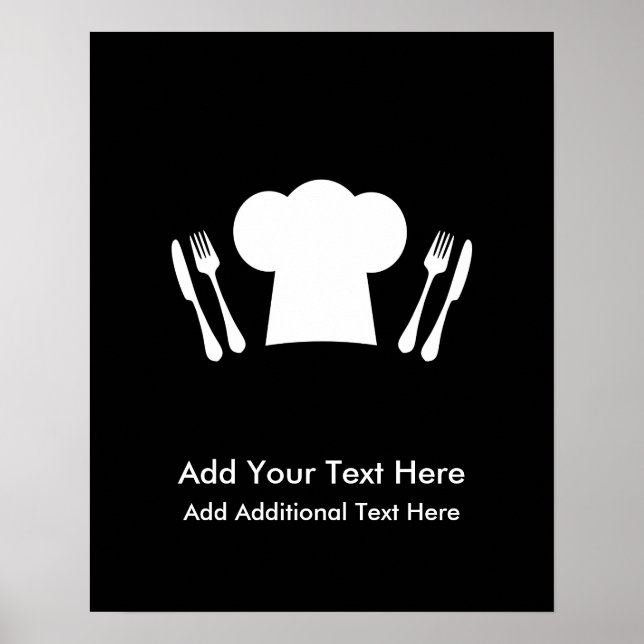 Lieben zum Kochen Küche oder Restaurant Poster (Vorne)