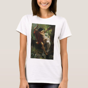 Liebende auf einer Schaukel. Frühling von Pierre A T-Shirt