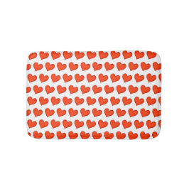 Liebende Herzen Bath Mat Badematte