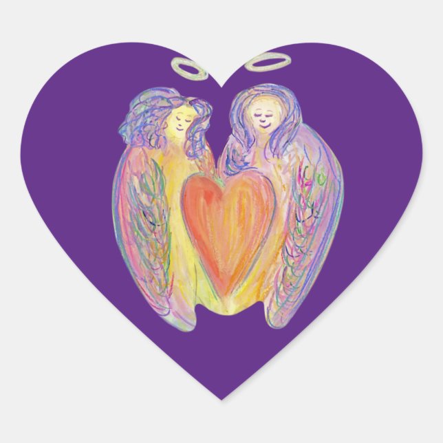 Liebende Kindness Guardian Angels Decal Stickers (Vorderseite)
