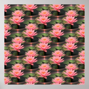 Liebende Lilien.... Poster