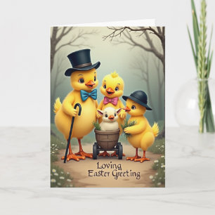 Liebende Ostergrußkarte für Frühling Karte