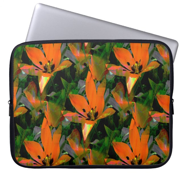 Liebende Tulpen... Laptopschutzhülle (Vorderseite)