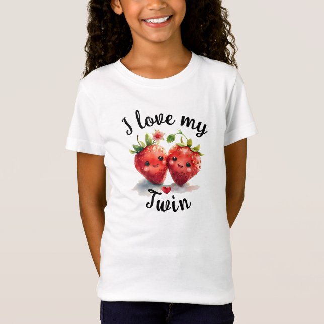 Liebende Zwillinge T-Shirt (Vorderseite)