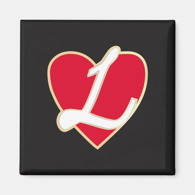 Liebendes Herz Magnet (Vorne)