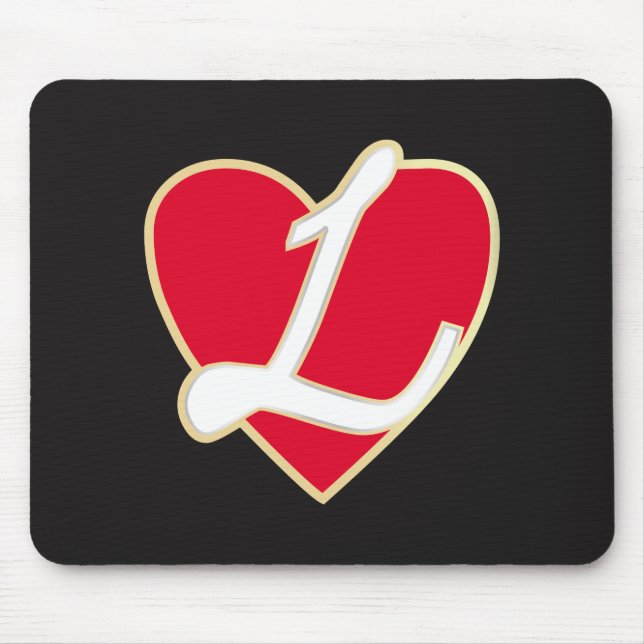 Liebendes Herz Mousepad (Vorne)