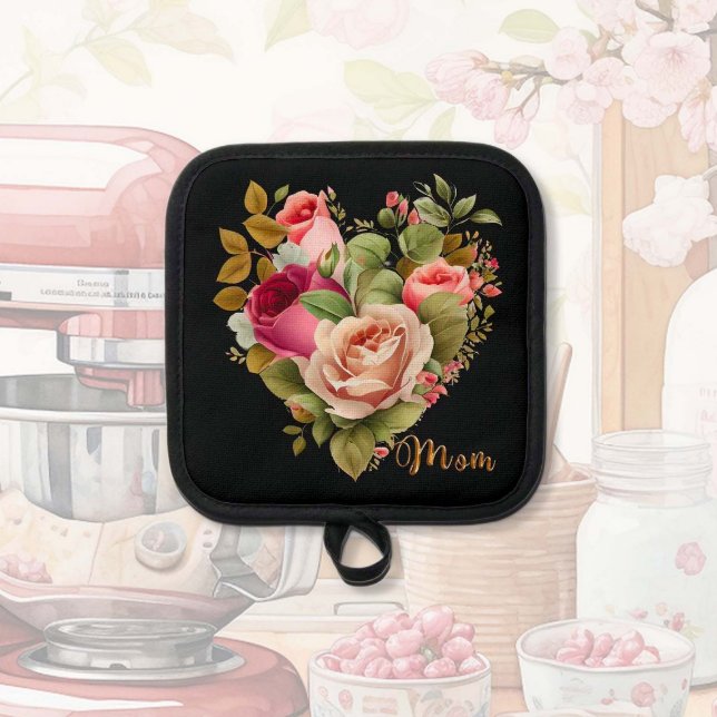 Liebendes Herz Topflappen (Von Creator hochgeladen)