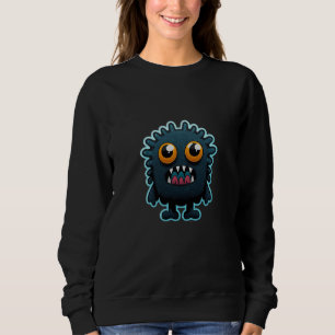 Liebenswert süßer, farbenfroher Monstercharakter 3 Sweatshirt