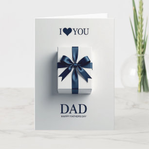 Liebenswerte Geschenkkarte zum Vatertag Karte