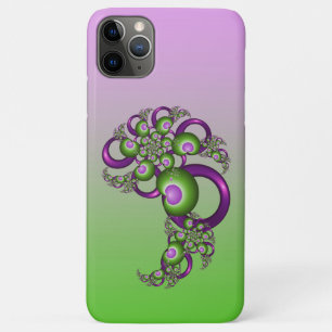 Liebenswerte rosa grüne Herzen modernes abstraktes Case-Mate iPhone Hülle