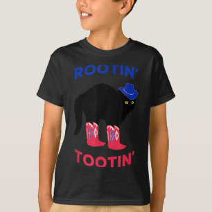 Liebenswerter Cowboy-Kater, Rootin Tootin Katze T-Shirt