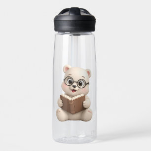 Liebenswerter und süßer Teddybär-Design Trinkflasche