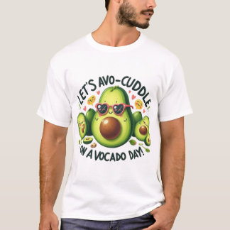 Liebenswertes Avocado-Liebesdesign – Lustig und Sü T-Shirt