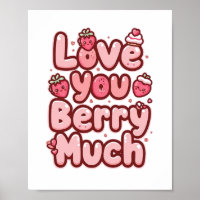 Liebenswertes Rosa "Liebe dich" für Foodies