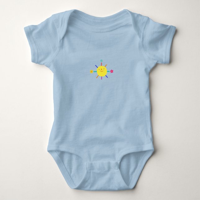 Liebenswürdig Face Bodysuit for Babies Baby Strampler (Vorderseite)