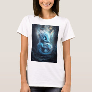 Liebenswürdiges Drachenbaby im Zauberwald T-Shirt