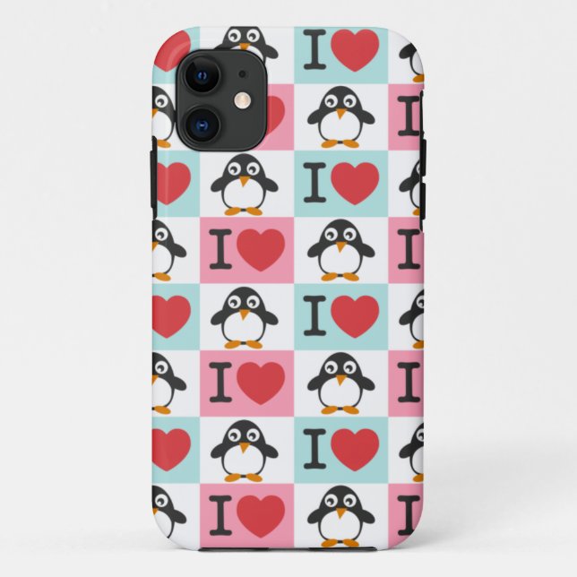 LiebePenguin für iPhone 5 Case-Mate iPhone Hülle (Rückseite)