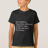 Lieber Algebra-Halt, der nach X sucht
