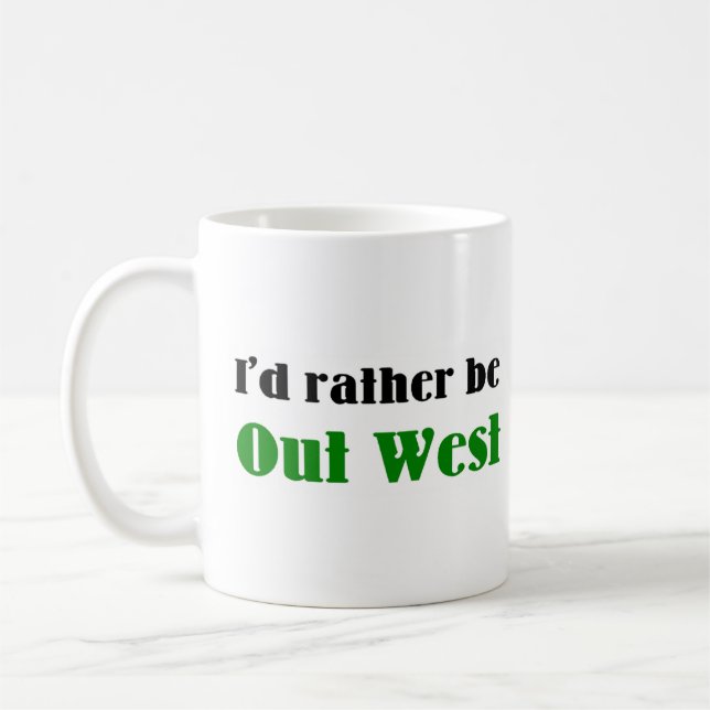 lieber aus dem Westen Kaffeetasse (Links)