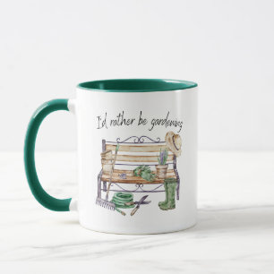 Lieber Gärtnernd - Wasserfarben-Garten Tasse