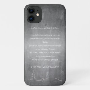 Lieber guter Weihnachtsmann Case-Mate iPhone Hülle