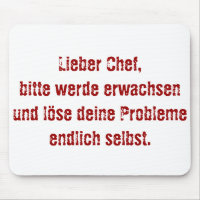 "Lieber Koch, bitte."
