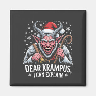 Lieber Krampus Ich kann Weihnachten Weihnachten er Magnet