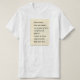 LIEBER SANKT-BUCHSTABE T-Shirt (Design vorne)