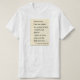 LIEBER SANKT-BUCHSTABE von einem frechen NEWFIE T-Shirt (Design vorne)