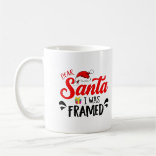 lieber santa i war gerahmt kaffeetasse
