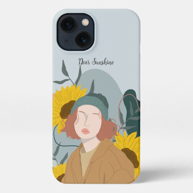 Lieber Sonnenschein iPhone Hülle (Rückseite)
