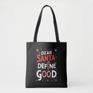 Lieber Weihnachten definieren gute Weihnachtsfeier Tasche
