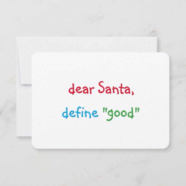 Lieber Weihnachten definieren Schöne Weihnachtsfer Einladung (Vorderseite)