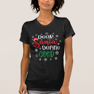 Lieber Weihnachten definieren Schönes Weihnachten T-Shirt