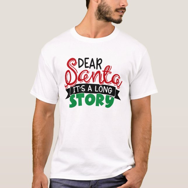 Lieber Weihnachten Ein altes Weihnachtsfest T-Shirt (Vorderseite)