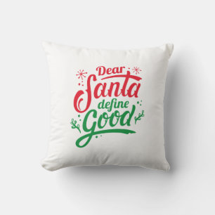 Lieber Weihnachten Gute Definition Kissen