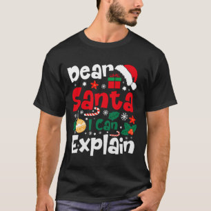Lieber Weihnachten Ich kann lustige, hässliche Wei T-Shirt
