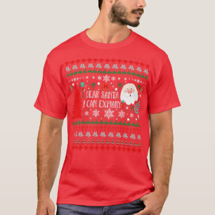Lieber Weihnachten kann ich erklären T-Shirt