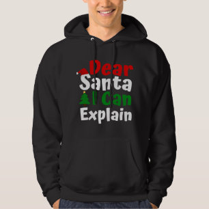 Lieber Weihnachten kann ich Weihnachten erklären Hoodie