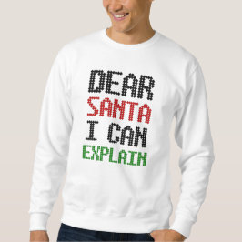 Lieber Weihnachten kann ich Weihnachten-Kinderlist Sweatshirt