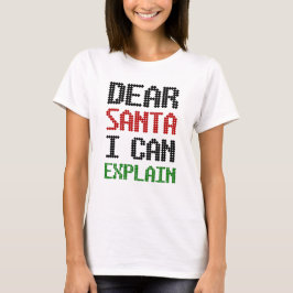 Lieber Weihnachten kann ich Weihnachten-Kinderlist T-Shirt