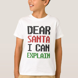 Lieber Weihnachten kann ich Weihnachten-Kinderlist T-Shirt