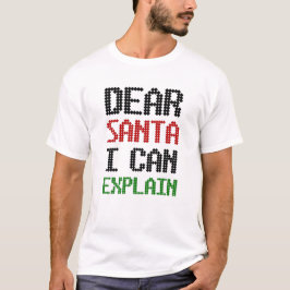 Lieber Weihnachten kann ich Weihnachten-Kinderlist T-Shirt