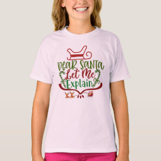 Lieber Weihnachten Lass Ich erkläre Weihnachten T-Shirt