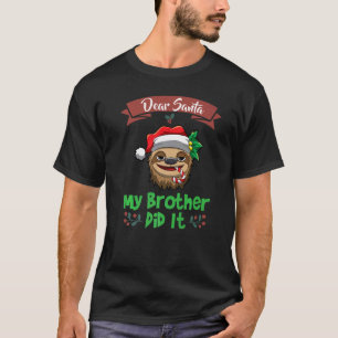 Lieber Weihnachten, mein Bruder hat Weihnachten pr T-Shirt