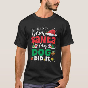 Lieber Weihnachten, mein Hund hat es lustig Dog Li T-Shirt