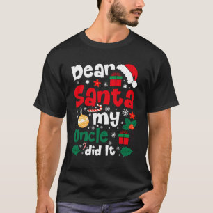Lieber Weihnachten mein Onkel hat es lustig Weihna T-Shirt