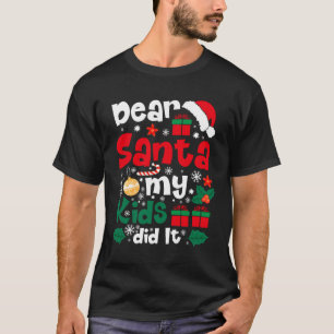 Lieber Weihnachten, meine Kinder haben es sonniges T-Shirt