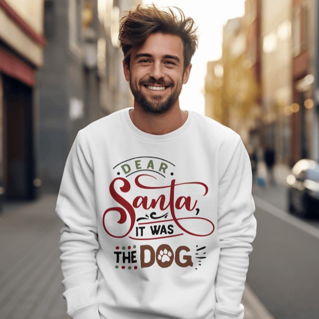 Lieber Weihnachten war es der Hund Weihnachten Sweatshirt (Von Creator hochgeladen)