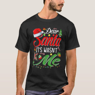 Lieber Weihnachten war ich kein lustiges Weihnacht T-Shirt